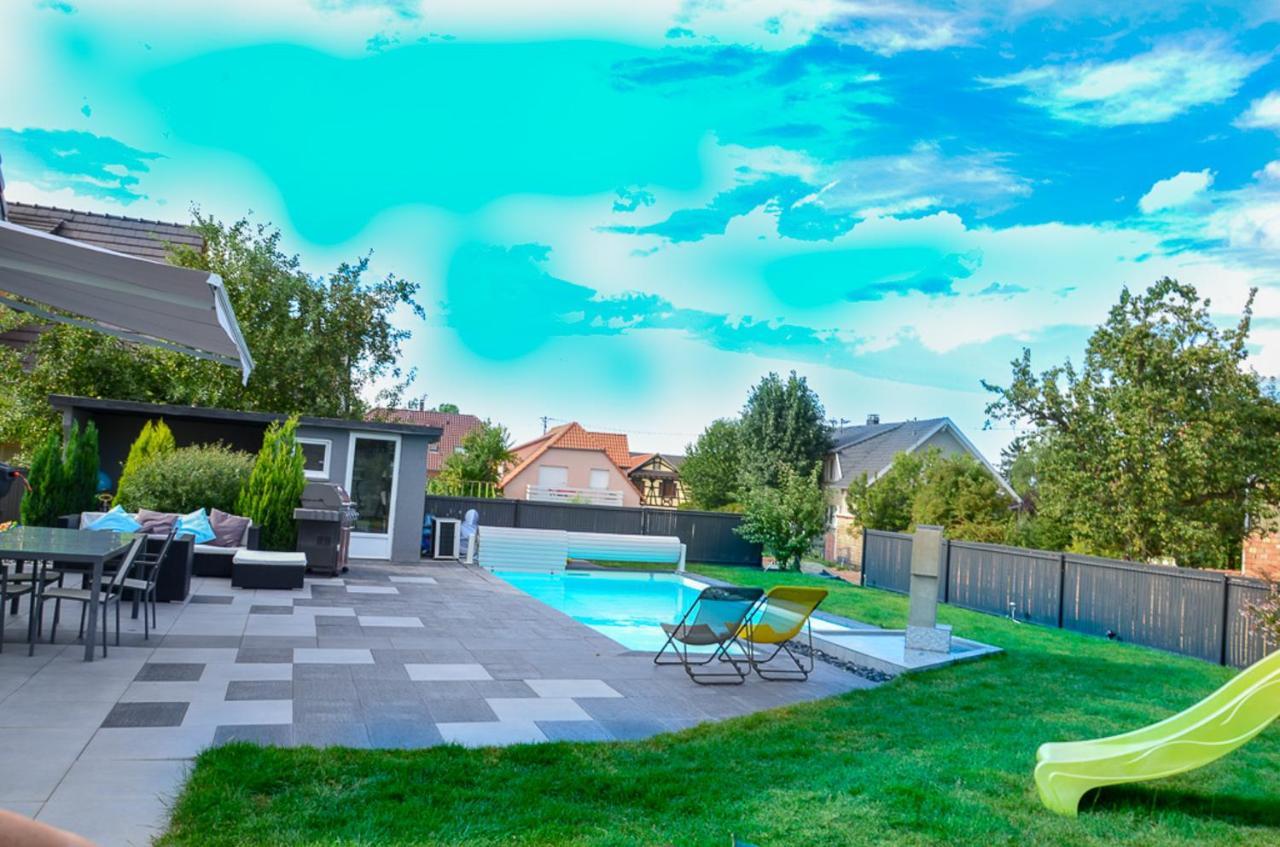 Gites Spa Strasbourg - La Villa 14 Furdenheim Екстериор снимка